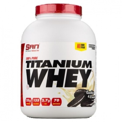 Протеин SAN 100% Pure Titanium  Whey 2270 гр