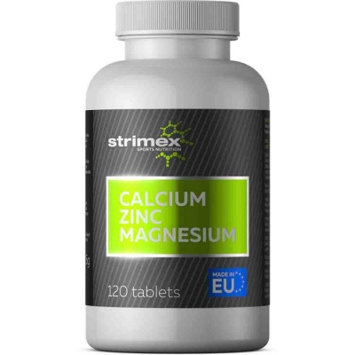 Витамины Strimex Calcium-Zinc-Magnesium 120 таблеток