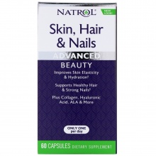 Витамины Natrol Skin Hair Nails Women's 60 капсул